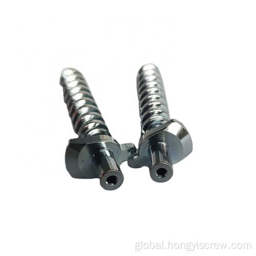 Double Thread Screw Cold Forged Double Ended Machine Trapezoid Head Bolts Supplier